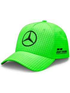 Lewis Hamilton-Šiltovka AMG Mercedes Lewis Hamilton Neon Green