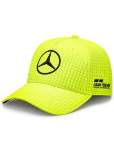 Lewis Hamilton-Šiltovka AMG Mercedes Lewis Hamilton Neon Yellow